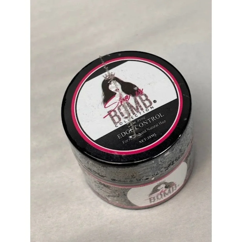 She Is Bomb Collection Edge Control Fast Drying Hair Gel 20ml Travel Size
